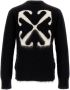 Off White Stijlvolle Maglieria Trui Zwart Heren - Thumbnail 2