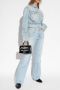 Off White Bleach Baby Flared Jeans in Lichtblauw Blue Dames - Thumbnail 6