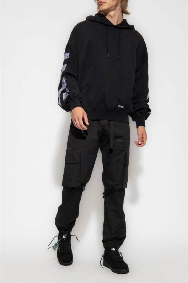 Off White Sweatshirts hoodies Zwart Heren