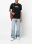 Off-White T-shirt met geborduurd logo Zwart - Thumbnail 2