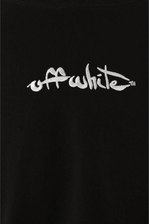 Off White t-shirt Zwart Heren