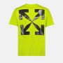 Off-White T-shirt met logoprint LIME BLACK - Thumbnail 6