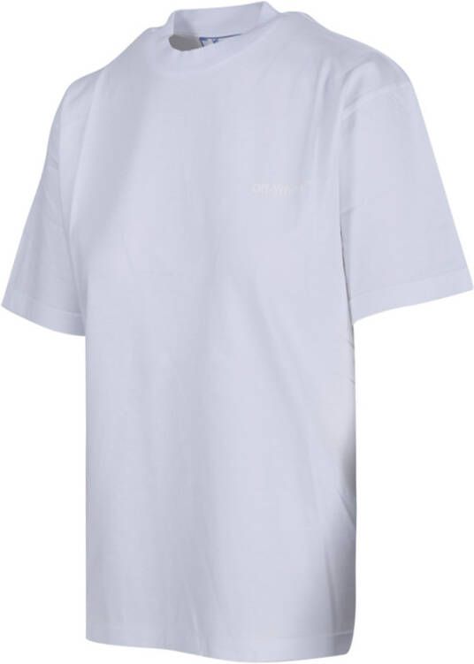 Off-White T-shirt met print Wit - Foto 7