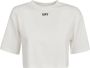 Off White Ivoor stretch katoen t-shirt White Dames - Thumbnail 7