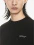 Off White T-Shirts Zwart Heren - Thumbnail 2