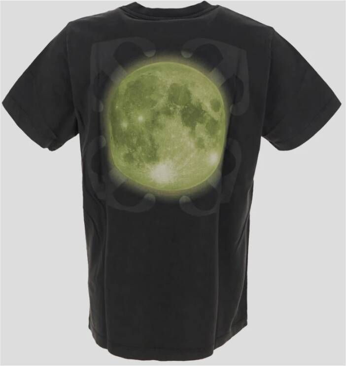 Off White T-Shirts Zwart Heren