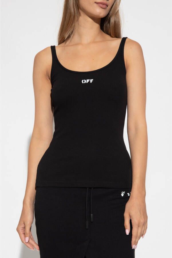 Off-White Tanktop met logoprint Zwart - Foto 7