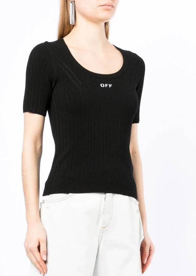 Off White Tops Zwart Dames
