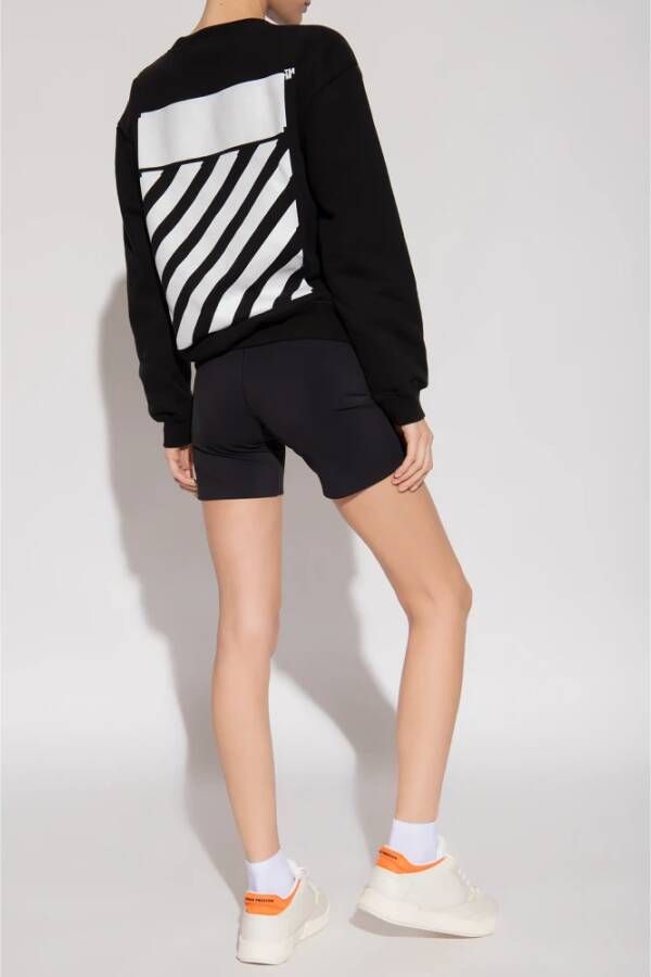 Off-White Hardloopshorts met logoband Zwart - Foto 2