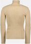 Off White Geribbelde Turtleneck top Beige Heren - Thumbnail 2