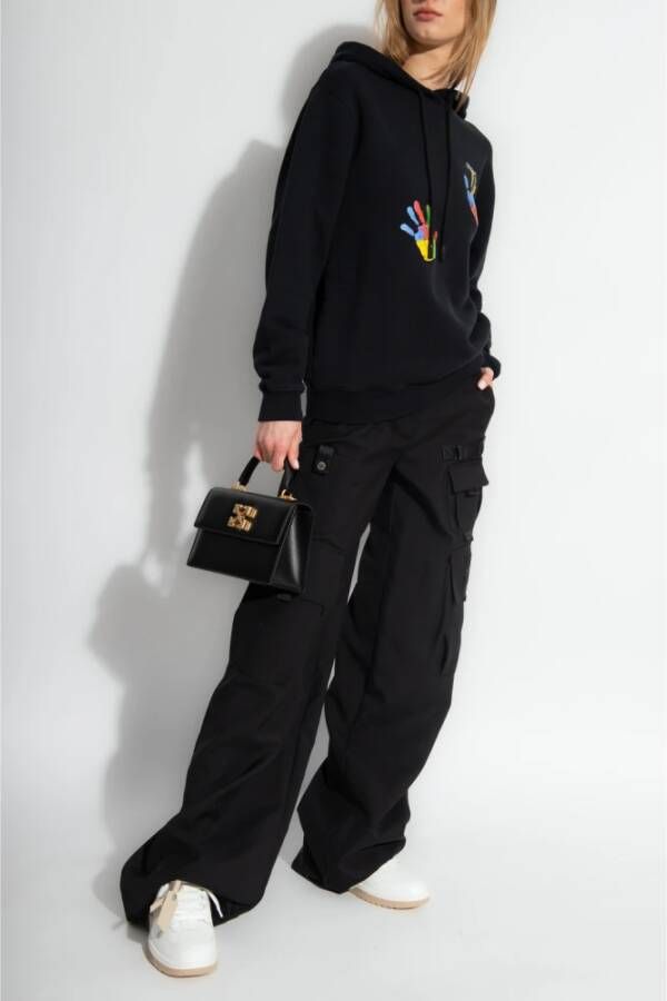 Off-White Broek met wijde pijpen Zwart - Foto 2