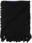 Off White Winter Scarves Zwart Unisex - Thumbnail 2