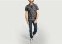 Officine Générale Casual Shirts Blauw Heren - Thumbnail 2