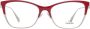 Omega Rode Dames Optische Brillen Red Dames - Thumbnail 2