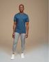 ON Running T-Shirts Blauw Heren - Thumbnail 2