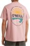 O'Neill T-shirt O`Neill Vinas Pink Heren - Thumbnail 3