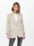 Only Olana-Berry L S Oversize Blazer TLR 15245698 Beige Dames - Thumbnail 7