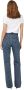 ONLY high waist wide leg jeans ONLCAMILLE medium blue denim - Thumbnail 6