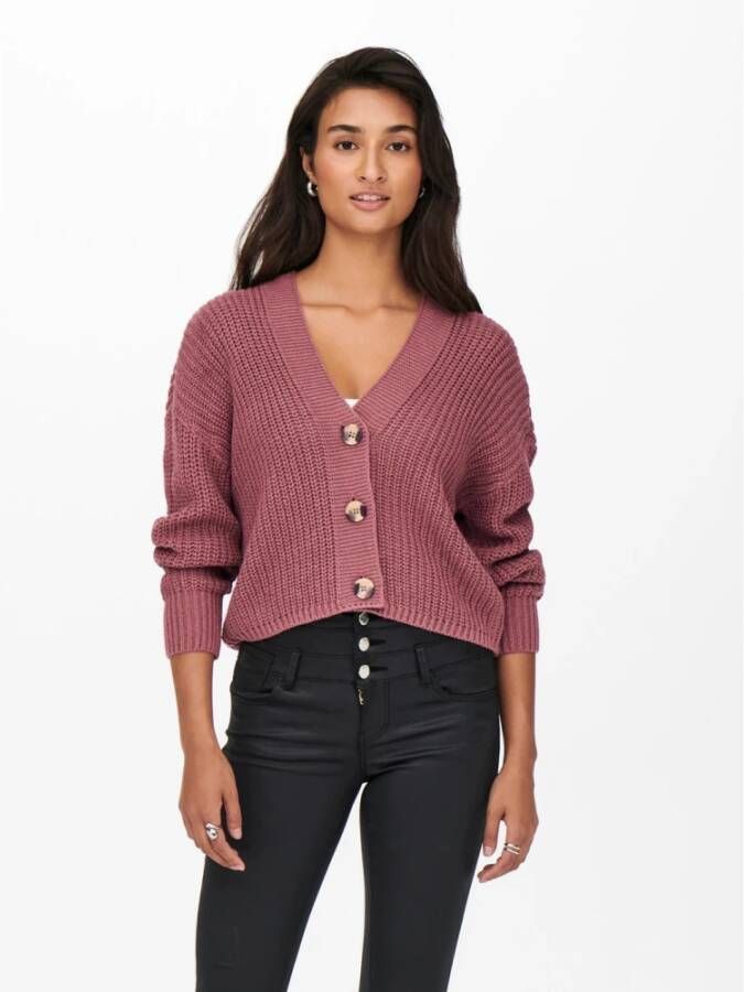 Only Cardigans Roze Dames
