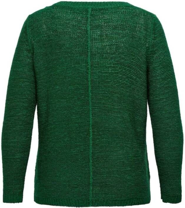 Only Carmakoma Round-neck Knitwear Groen Dames
