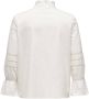 Only Carmakoma Witte Frill Shirt Carlena L S WVN White Dames - Thumbnail 2
