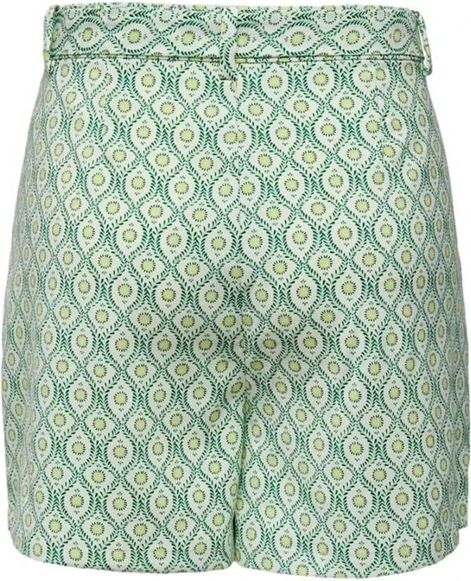 Only Casual Shorts Groen Dames