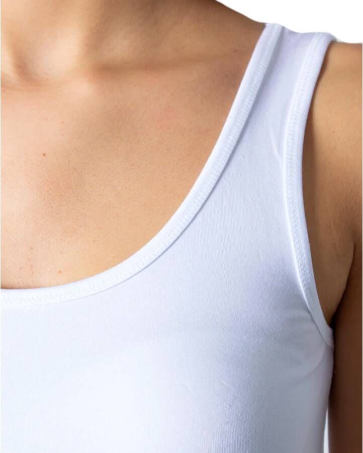 Only Dames Witte Tanktop White Dames
