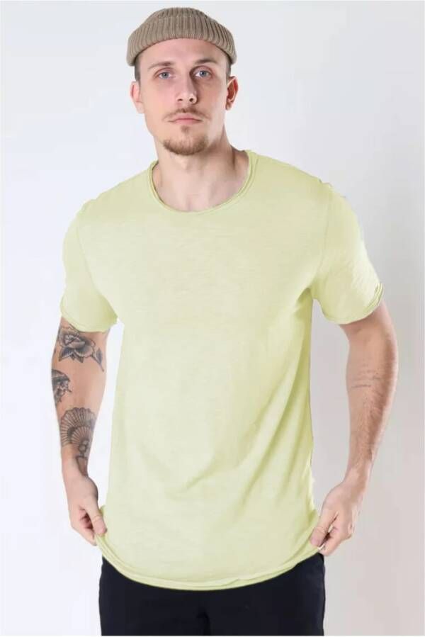 Only & Sons Short Sleeve Shirts Geel Heren