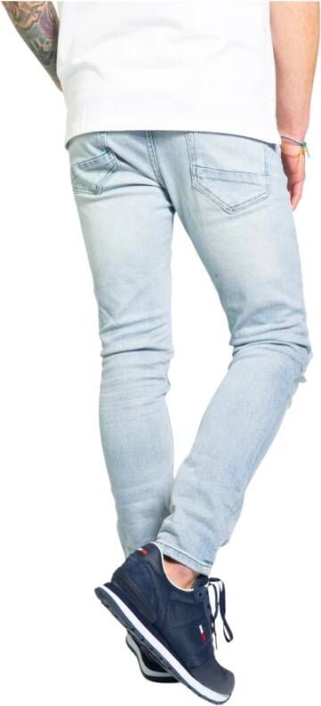 Only & Sons Slim-fit Jeans Blauw Heren