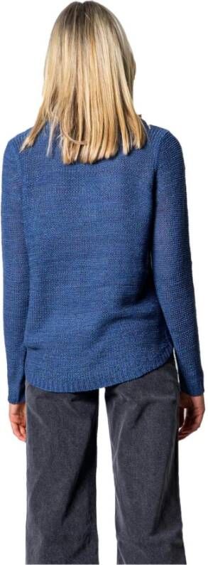 Only Gebreide trui Blauw Dames