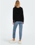 Only Tessa Lange Mouw Hoodie Detail Black Dames - Thumbnail 6