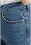 Only Korte straight fit jeans met labelpatch - Thumbnail 5