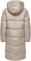 Only Lange Puffer Jas in Pumice Stone Beige Dames - Thumbnail 2