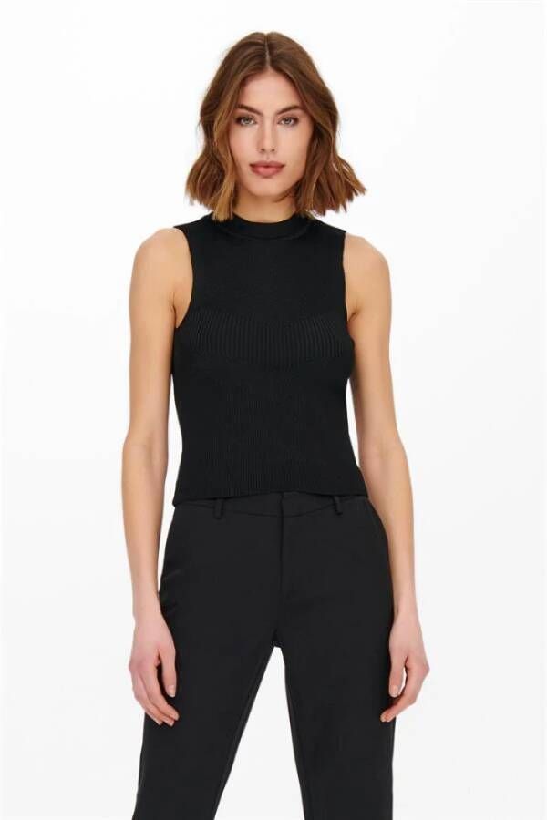 Only Mouwloze tops Zwart Dames