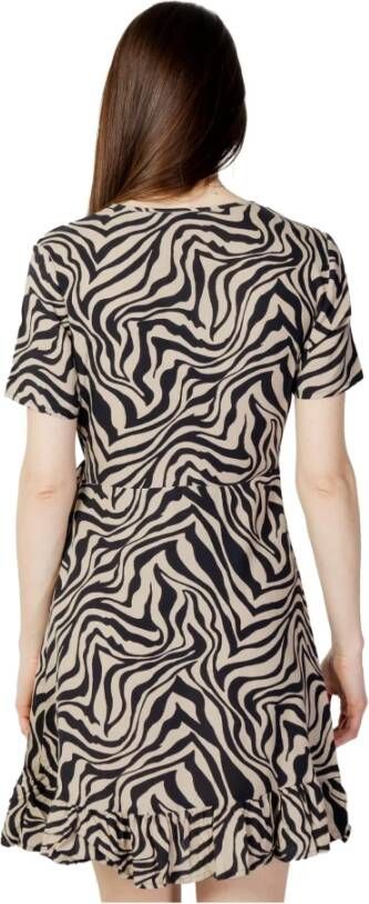 Only Short Dresses Beige Dames