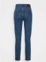 Only Korte straight fit jeans met labelpatch - Thumbnail 3