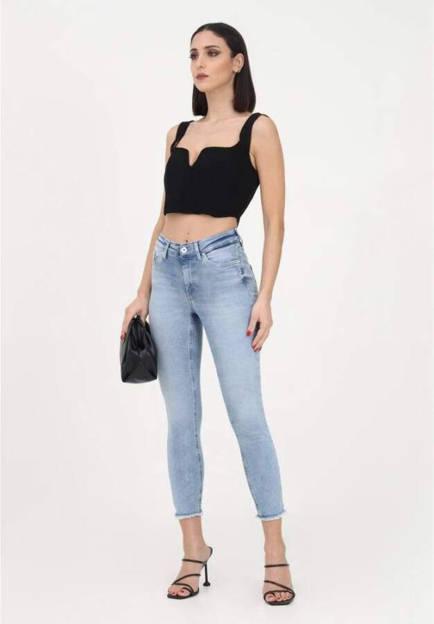 Only Jeans Blauw Dames