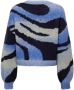 Only Round-neck Knitwear Blauw Dames - Thumbnail 2