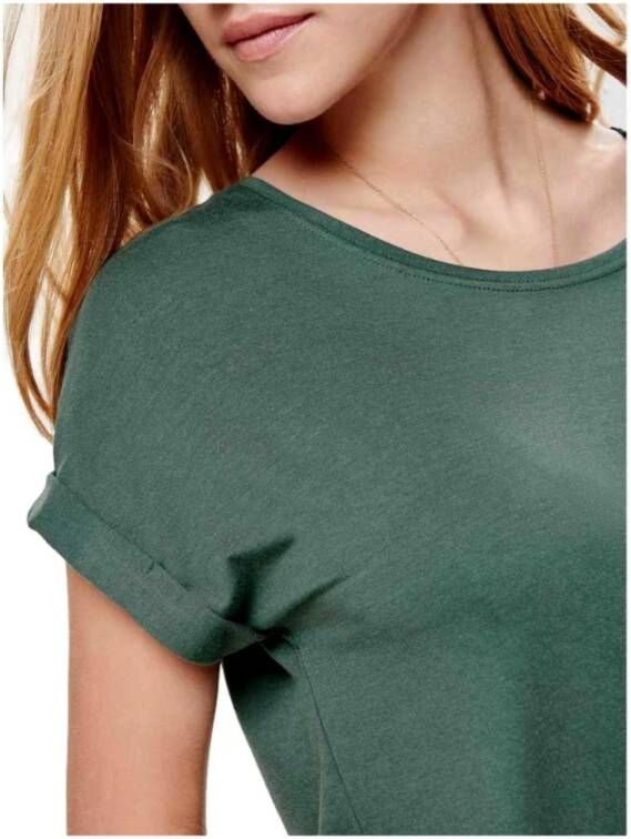 Only T-Shirts Groen Dames