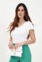 Only Achter Pullover T-Shirt Lente Zomer Collectie White Dames - Thumbnail 13