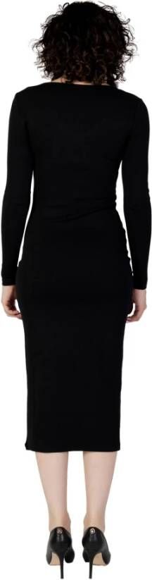 Only Zwarte Jurk voor Dames voor Herfst Winter Black Dames