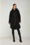 OOF Wear Bicolor Nylon Parka met Ribgebreide Manchetten Green Dames - Thumbnail 4