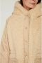 OOF Wear Vanille Parka met Geribbelde Manchetten Beige Dames - Thumbnail 2