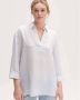 Opus Linnen blouse met V-hals model 'Fengani' - Thumbnail 3