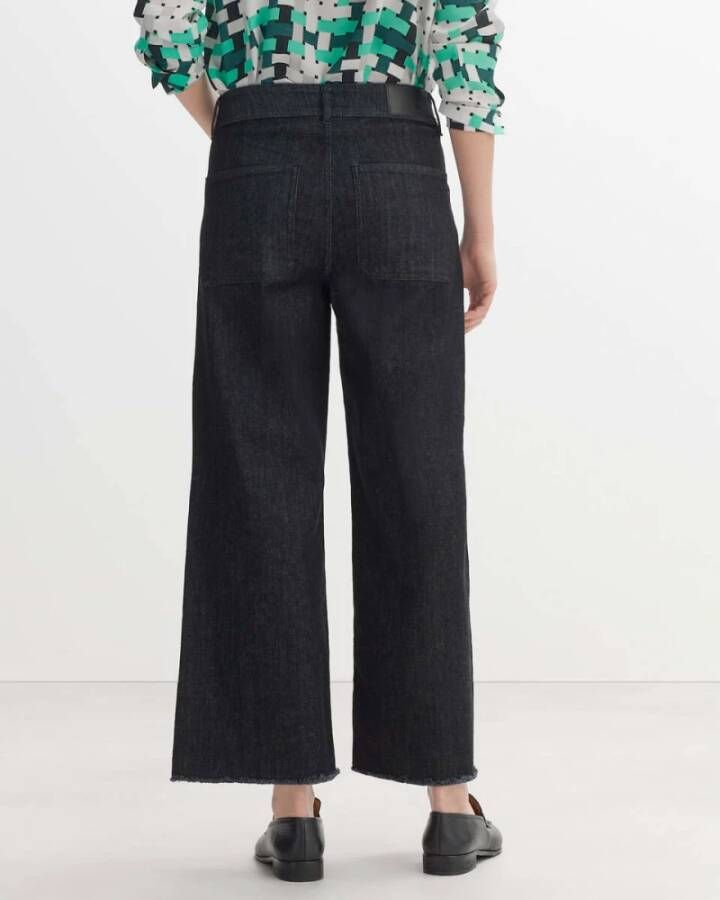 Opus Zwarte Macona Jeans Zwart Dames