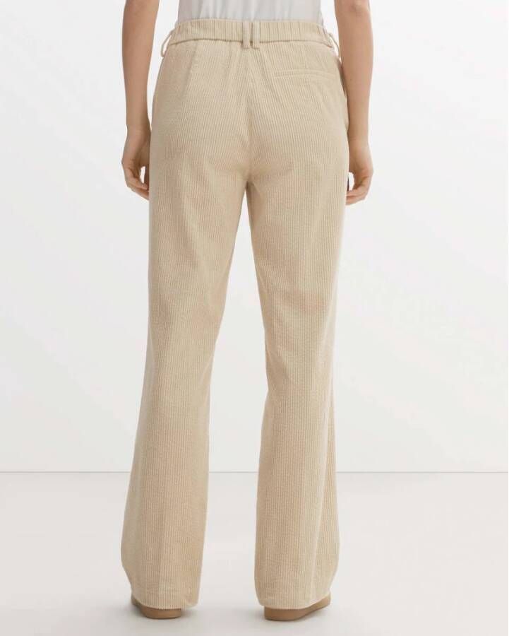 Opus Mahlia Stijlvolle Broek Beige Dames