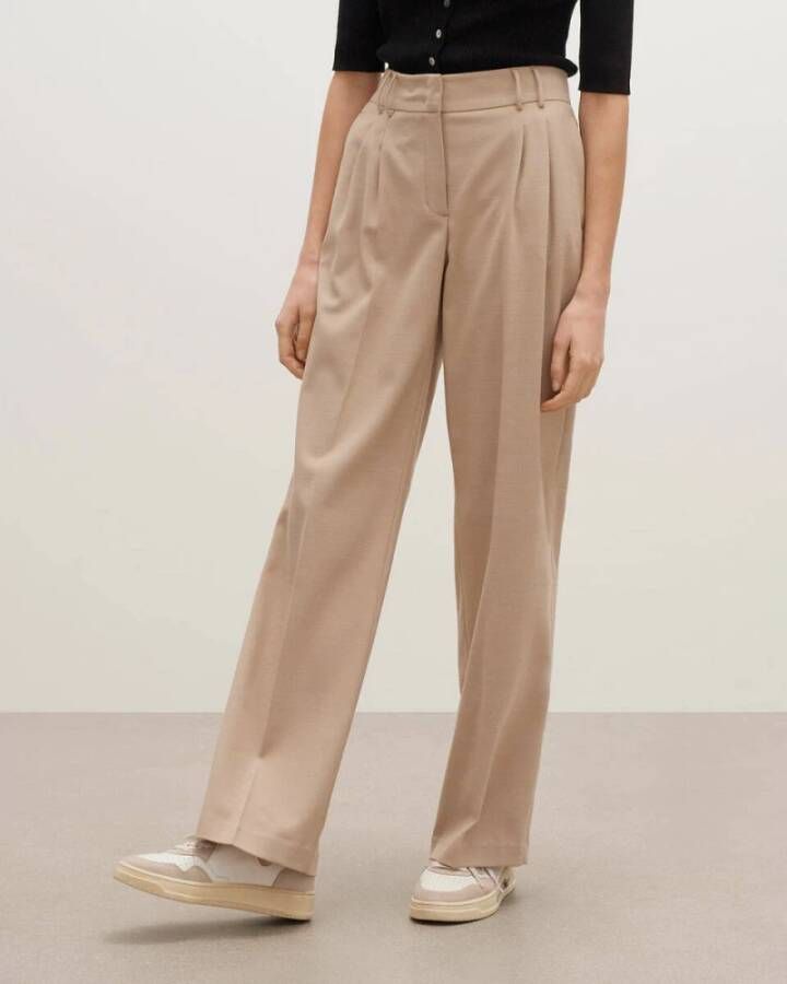 Opus Pantalon Bruin Dames