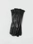Orciani Zwarte Leren Handschoenen Stijlvolle Mode Black Dames - Thumbnail 2