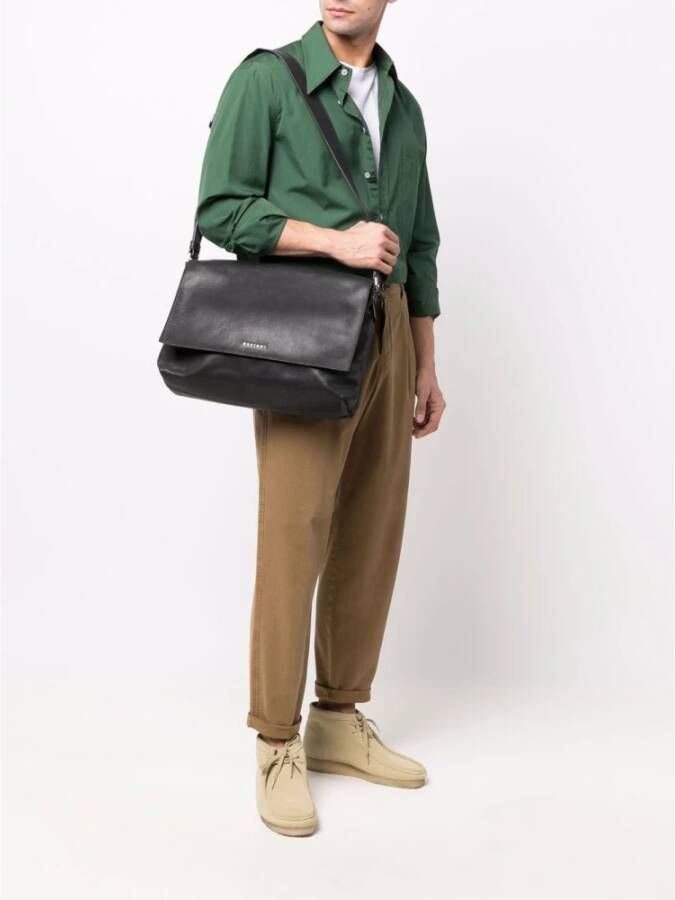Orciani Shoulder Bags Zwart Heren