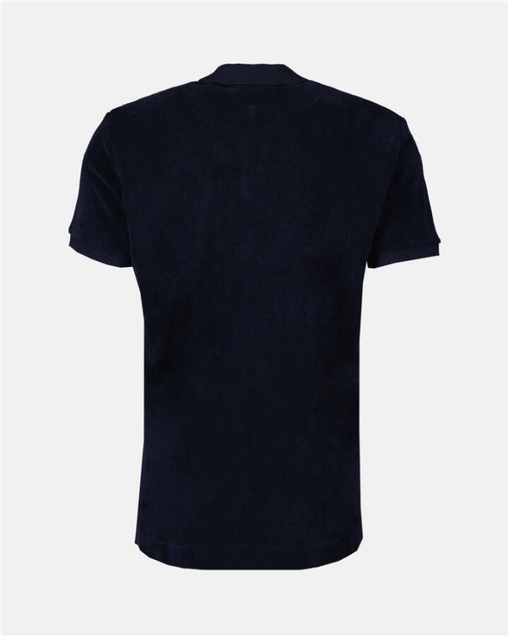 Orlebar Brown Polo Jarrett Blauw Dames